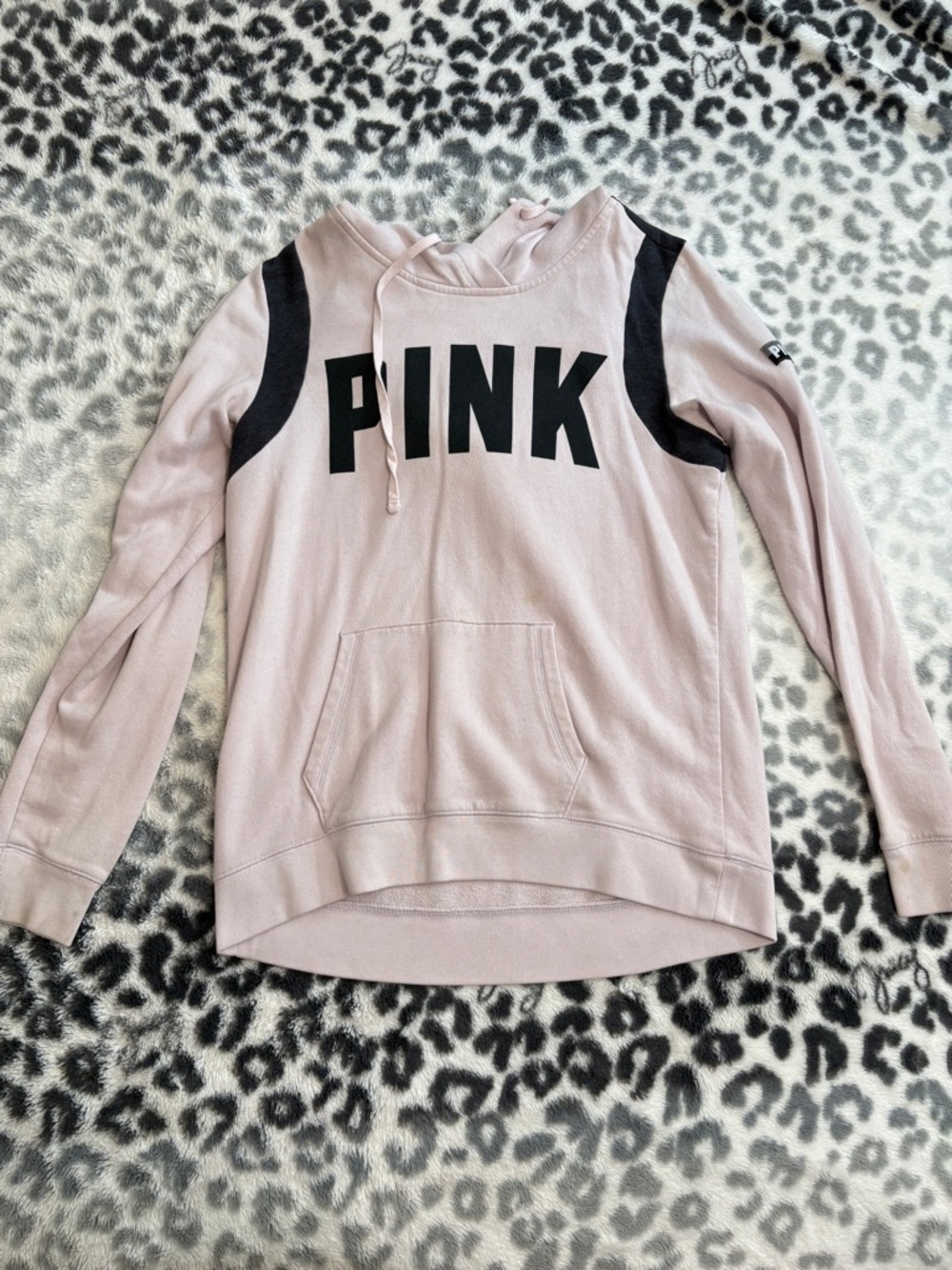 Pink Victorias Secret Lavender Pullover Hoodie
